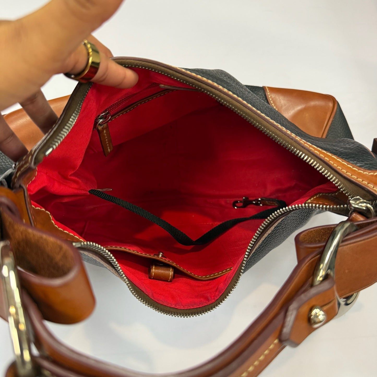 Handbag Designer By Dooney And Bourke, Size: Large