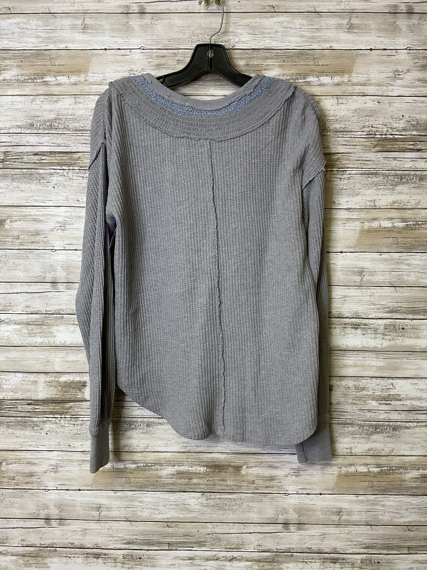 Top Ls By We The Free In Grey, Size:S
