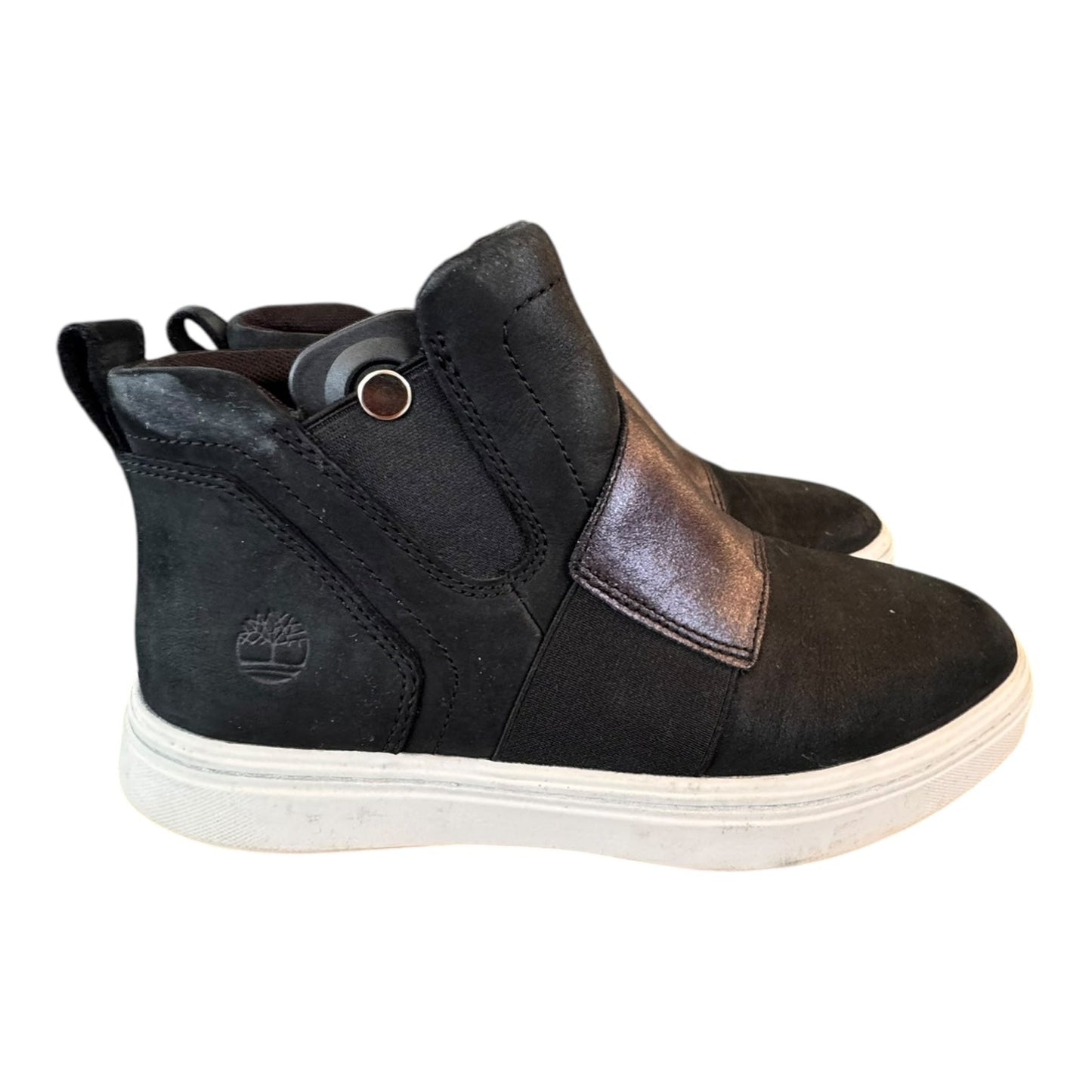 Shoes Flats By Timberland In Black, Size:7.5