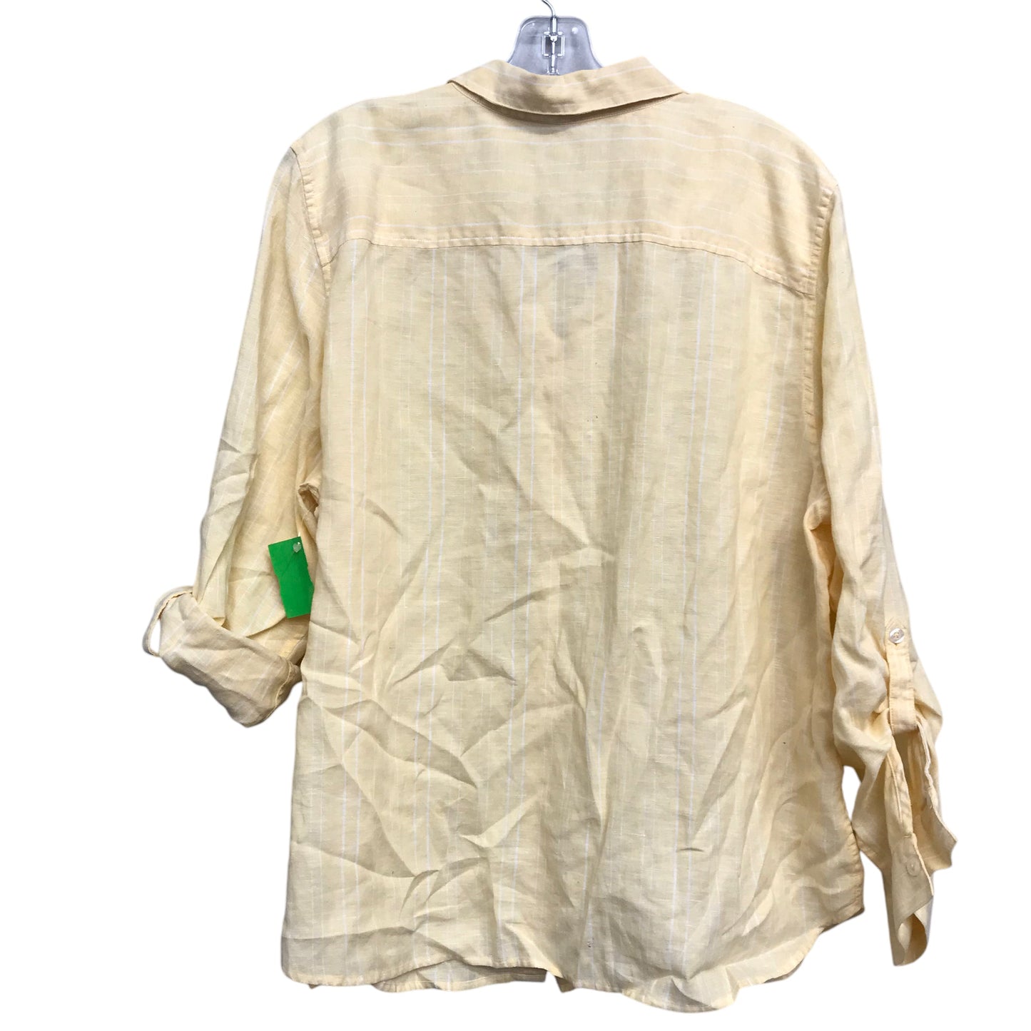 Top Ls By Chicos In Striped Pattern, Size:2X