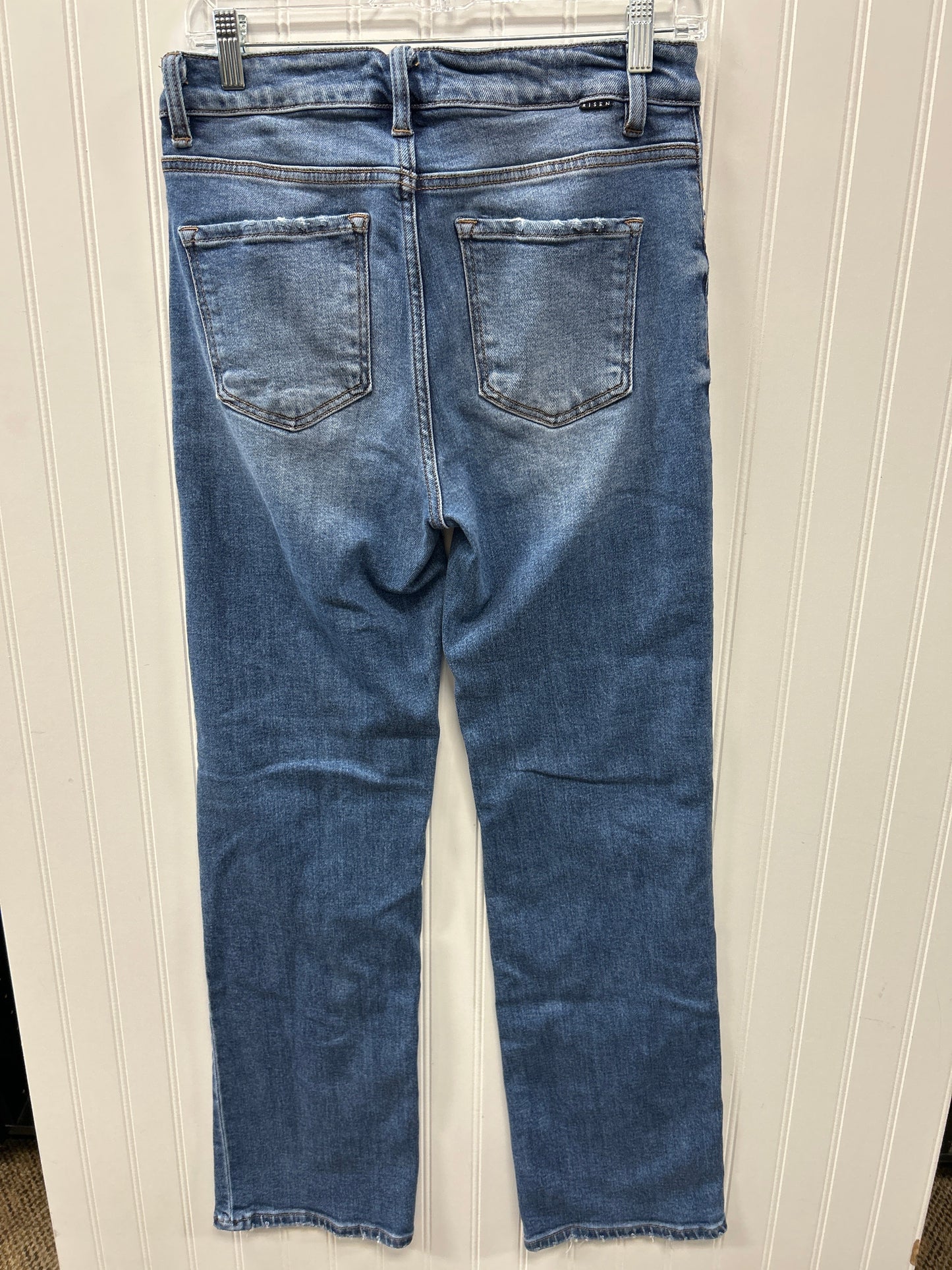 Jeans Straight By Risen In Blue Denim, Size:6