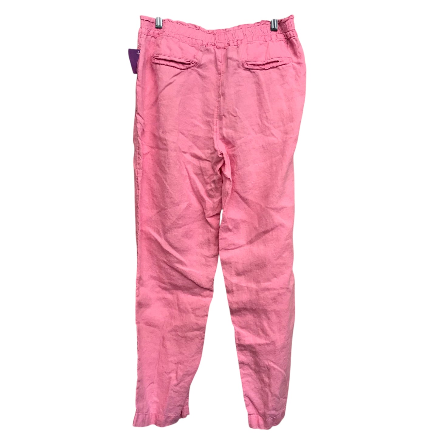 Pants Linen By Charter Club In Pink, Size:8