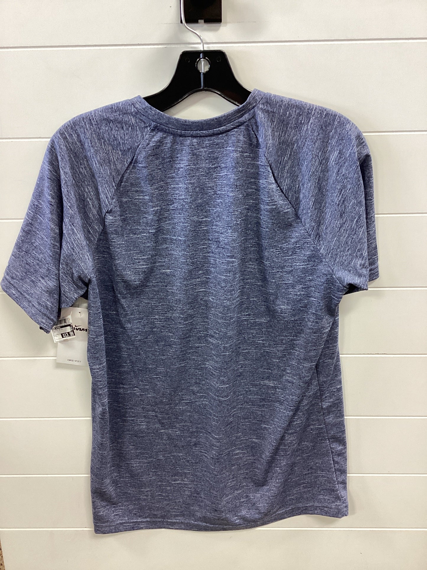Athletic Top Ss By Nike Apparel In Blue, Size:S