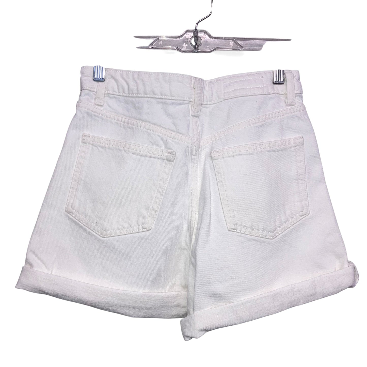 Shorts By Zara In White, Size:0