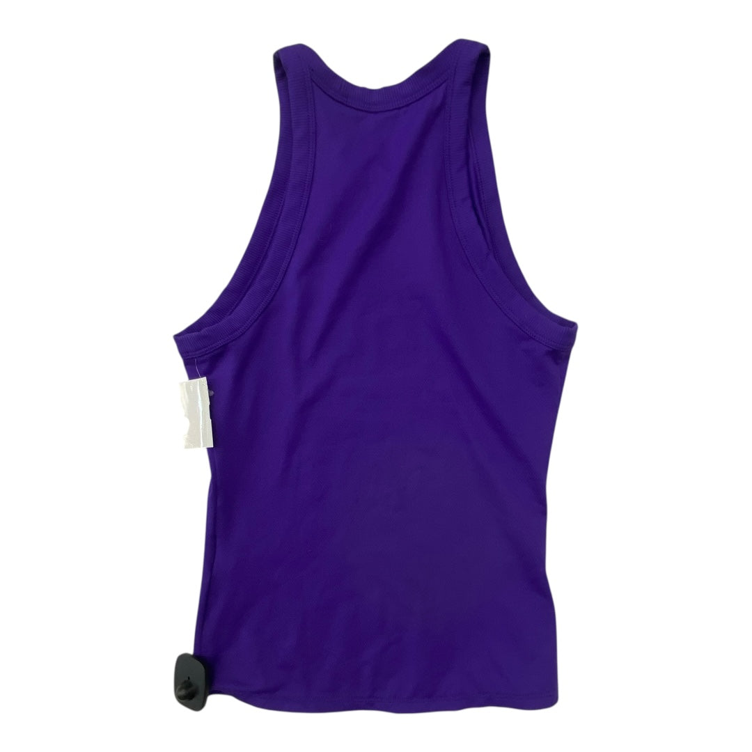 Athletic Tank Top By Nike Apparel In Purple, Size:Xs