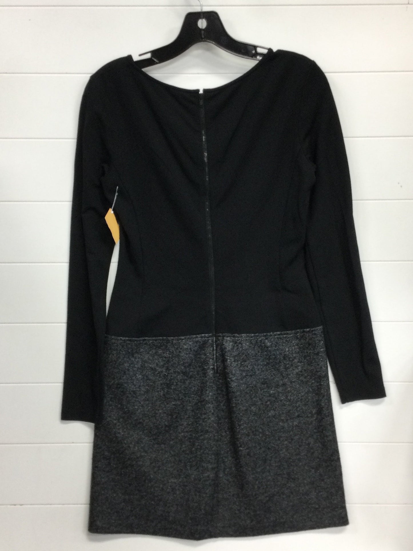 Dress Work By Theory In Black & Grey, Size:4