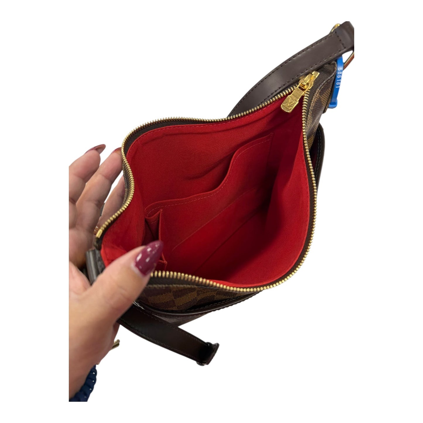 Crossbody Luxury Designer By Louis Vuitton In Brown, Size:Medium