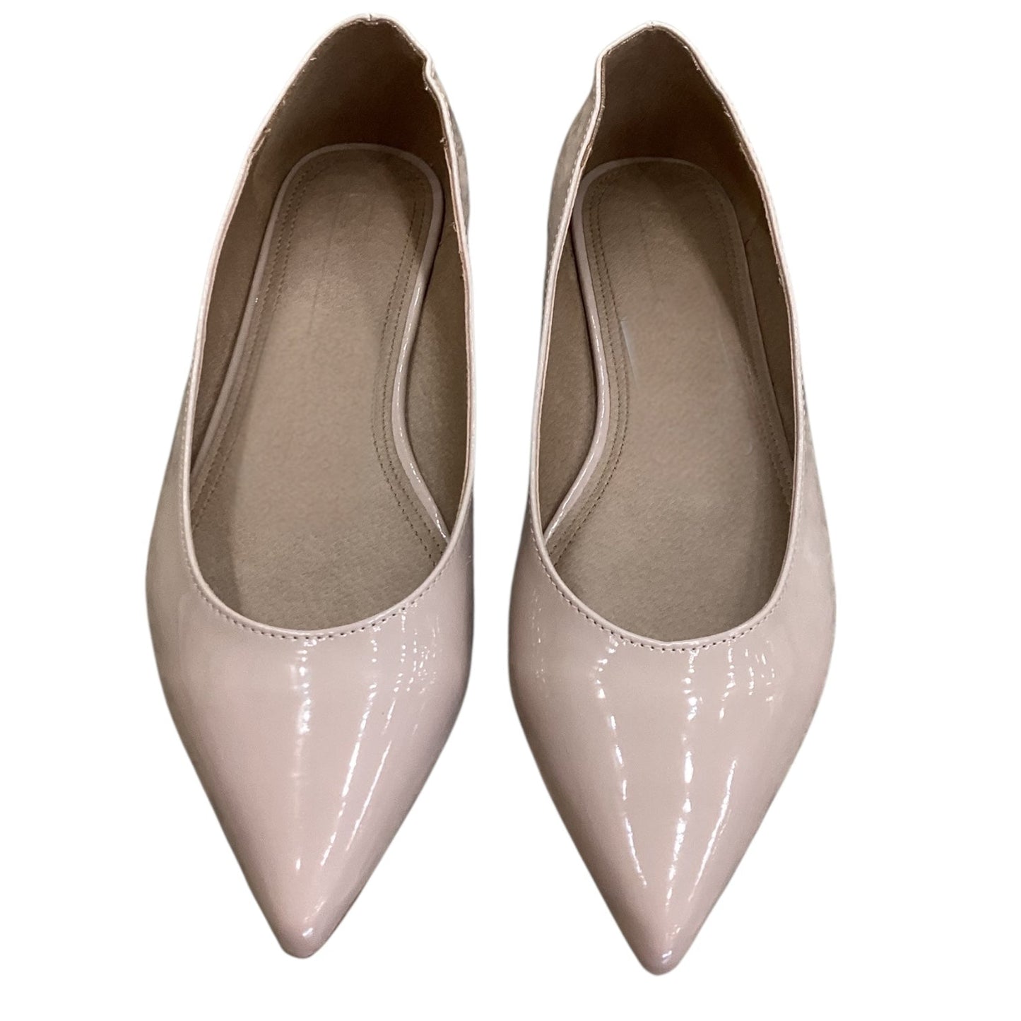 Shoes Flats By Asos In Tan, Size:9.5