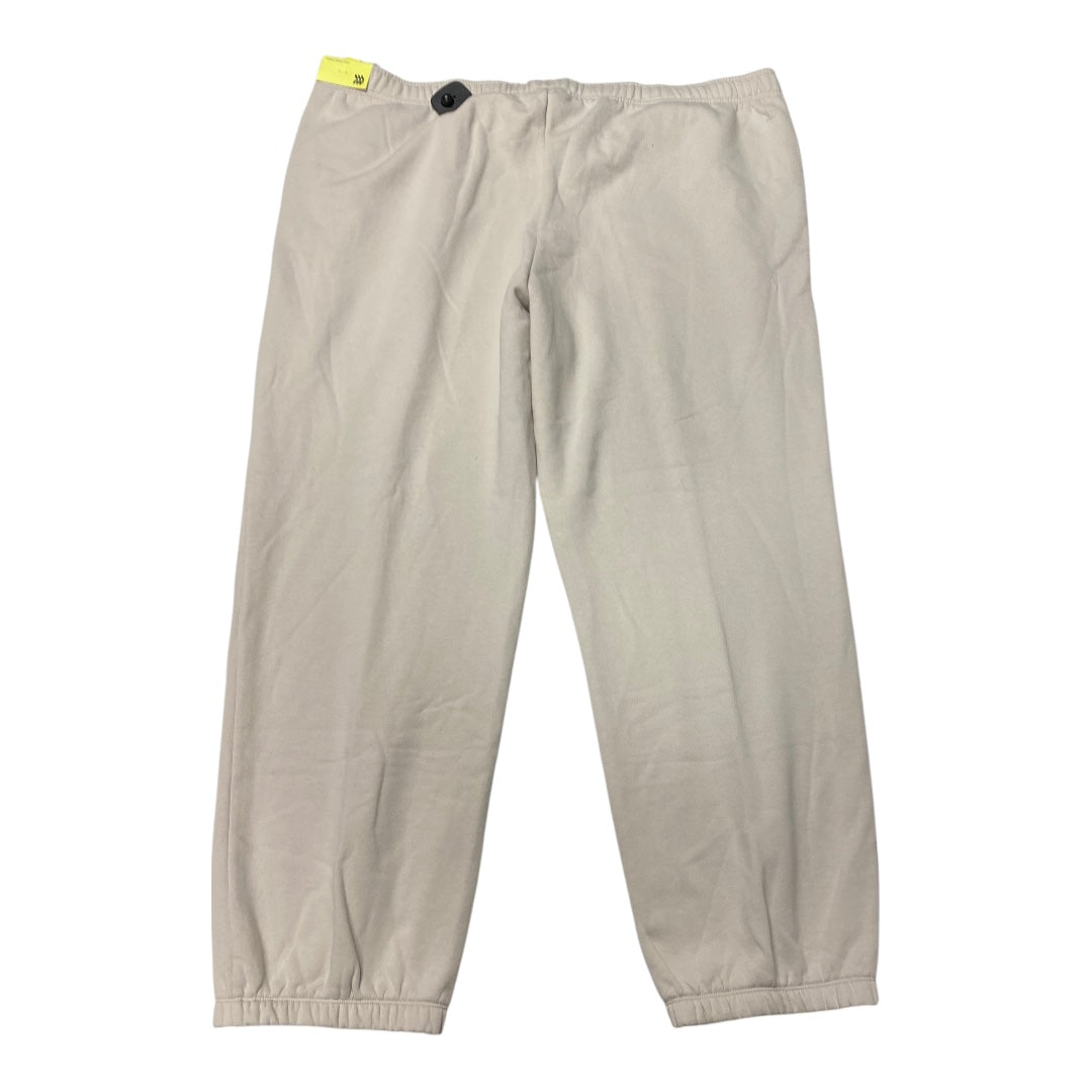 Athletic Pants By All In Motion In Cream, Size:Xxl