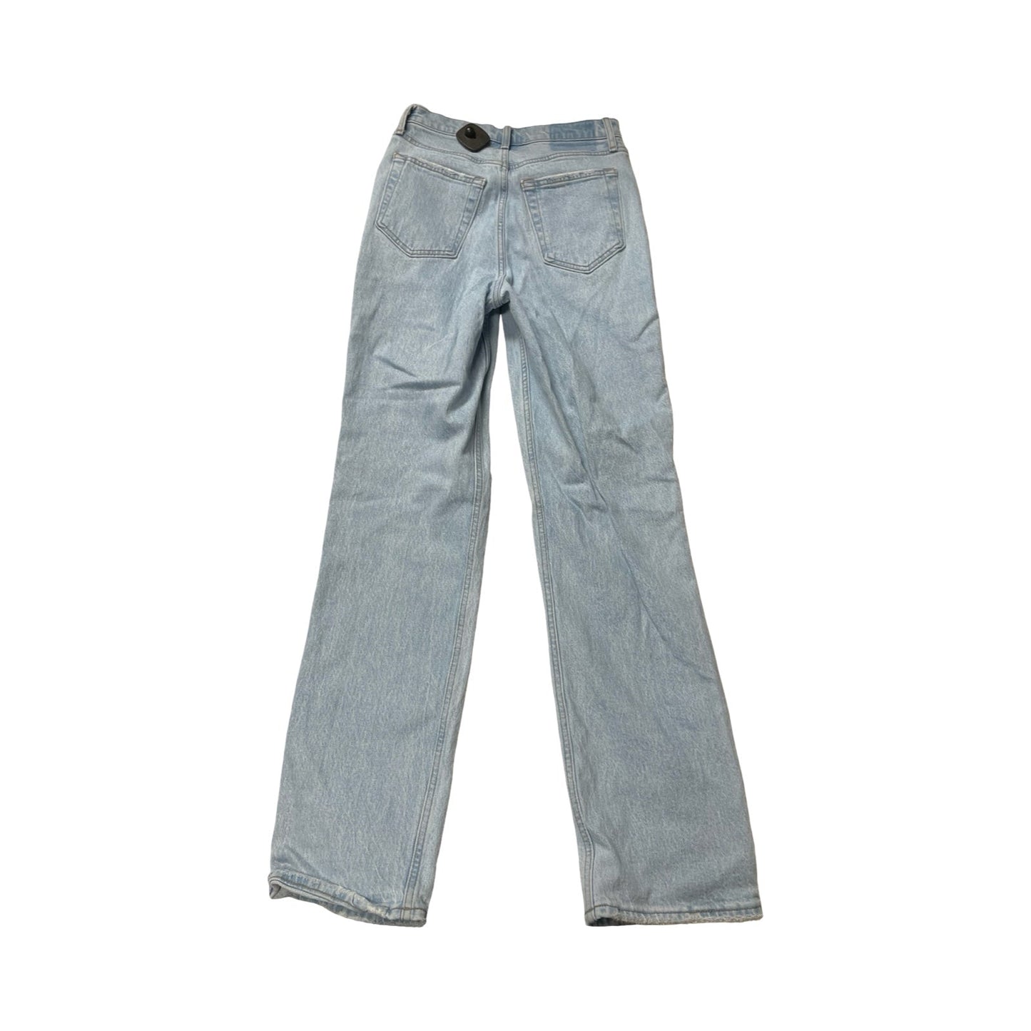 Jeans Straight By Abercrombie And Fitch In Blue Denim, Size:4L