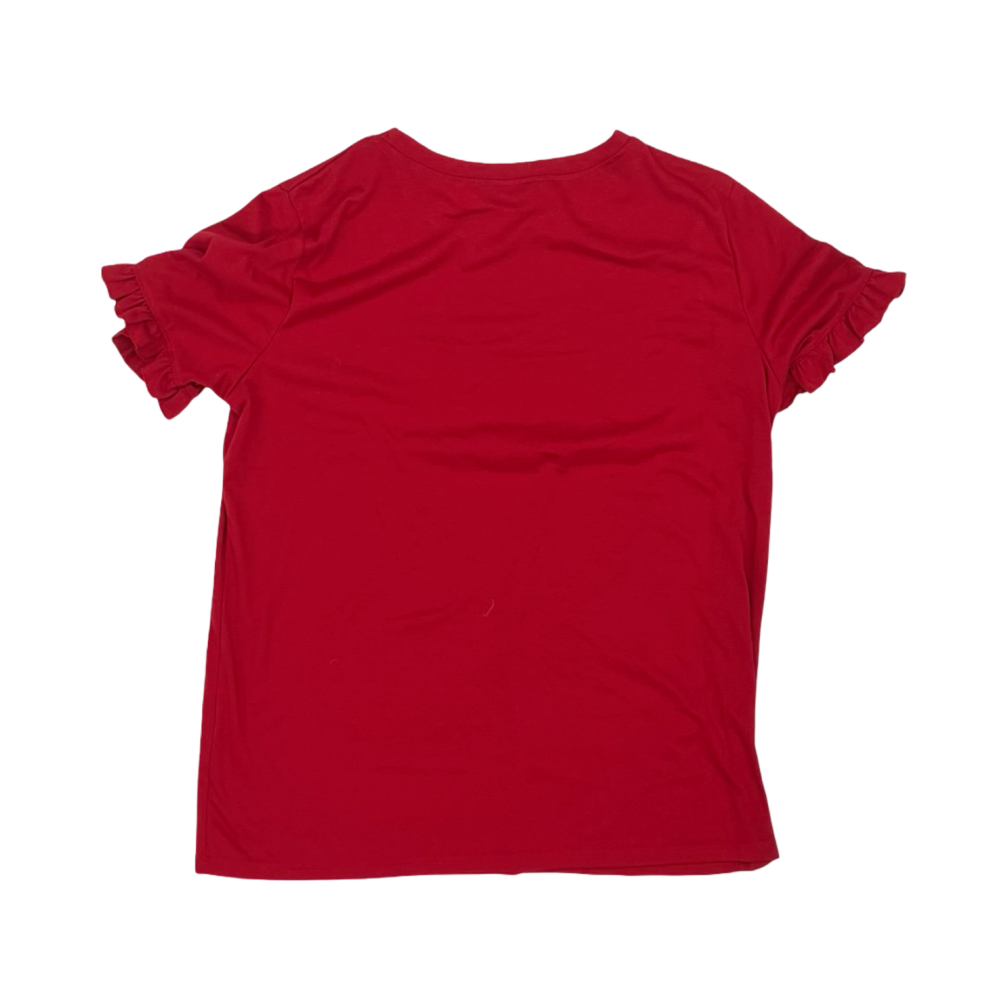 Top SS By Cmf In Red, Size:Medium