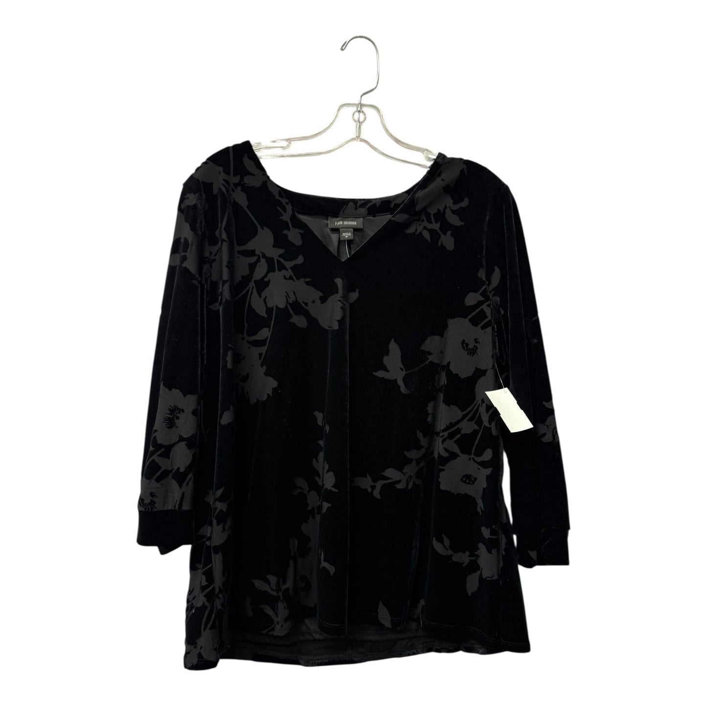 Top Ls By J. Jill In Black, Size:M