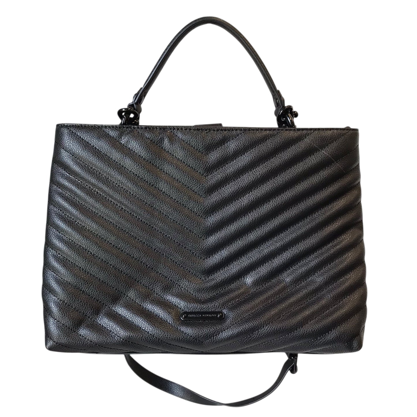 Handbag Designer By Rebecca Minkoff In Black, Size:Medium