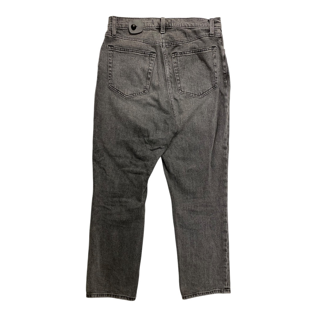 Jeans Straight By Abercrombie And Fitch In Grey, Size:6