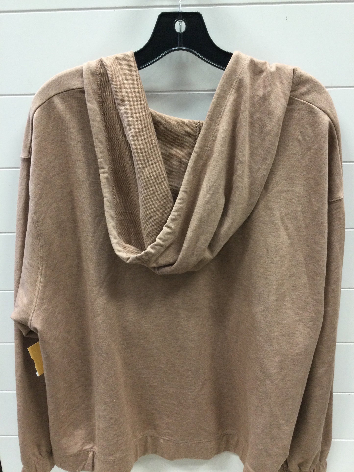 Athletic Top Ls Hoodie By Nike Apparel In Brown, Size:2X