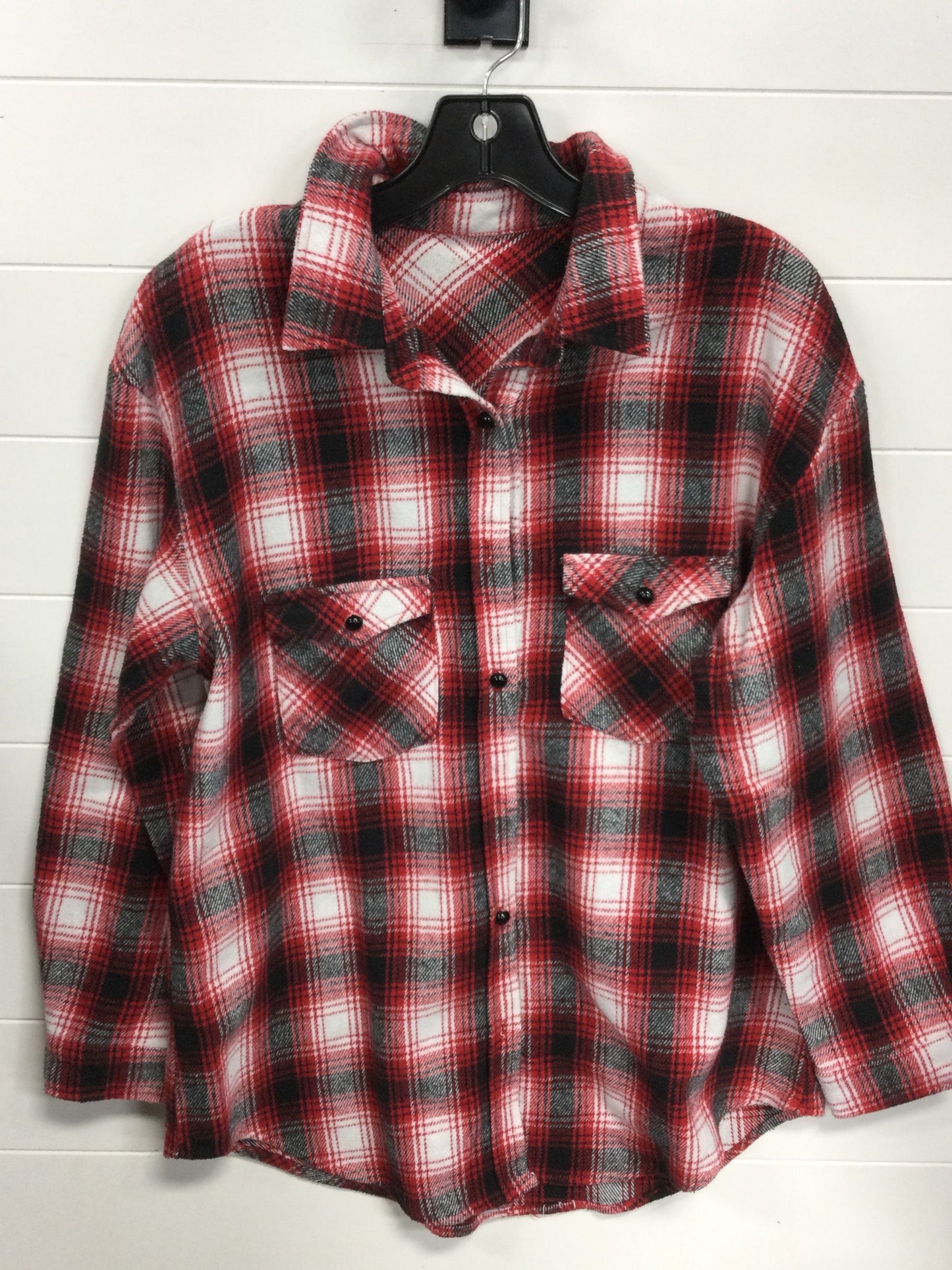 Top Ls By Clothes Mentor In Red, Size:L