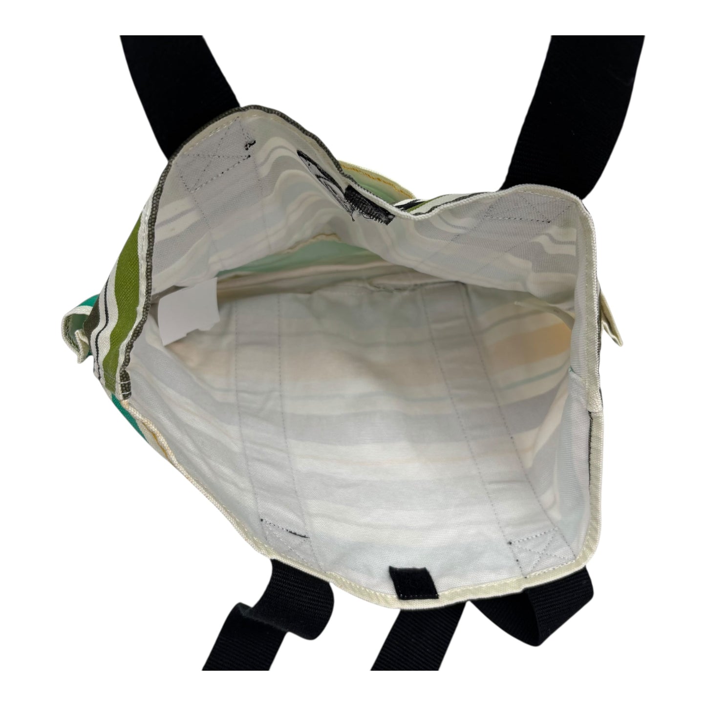 Handbag By Roxy In Striped Pattern, Size:Medium