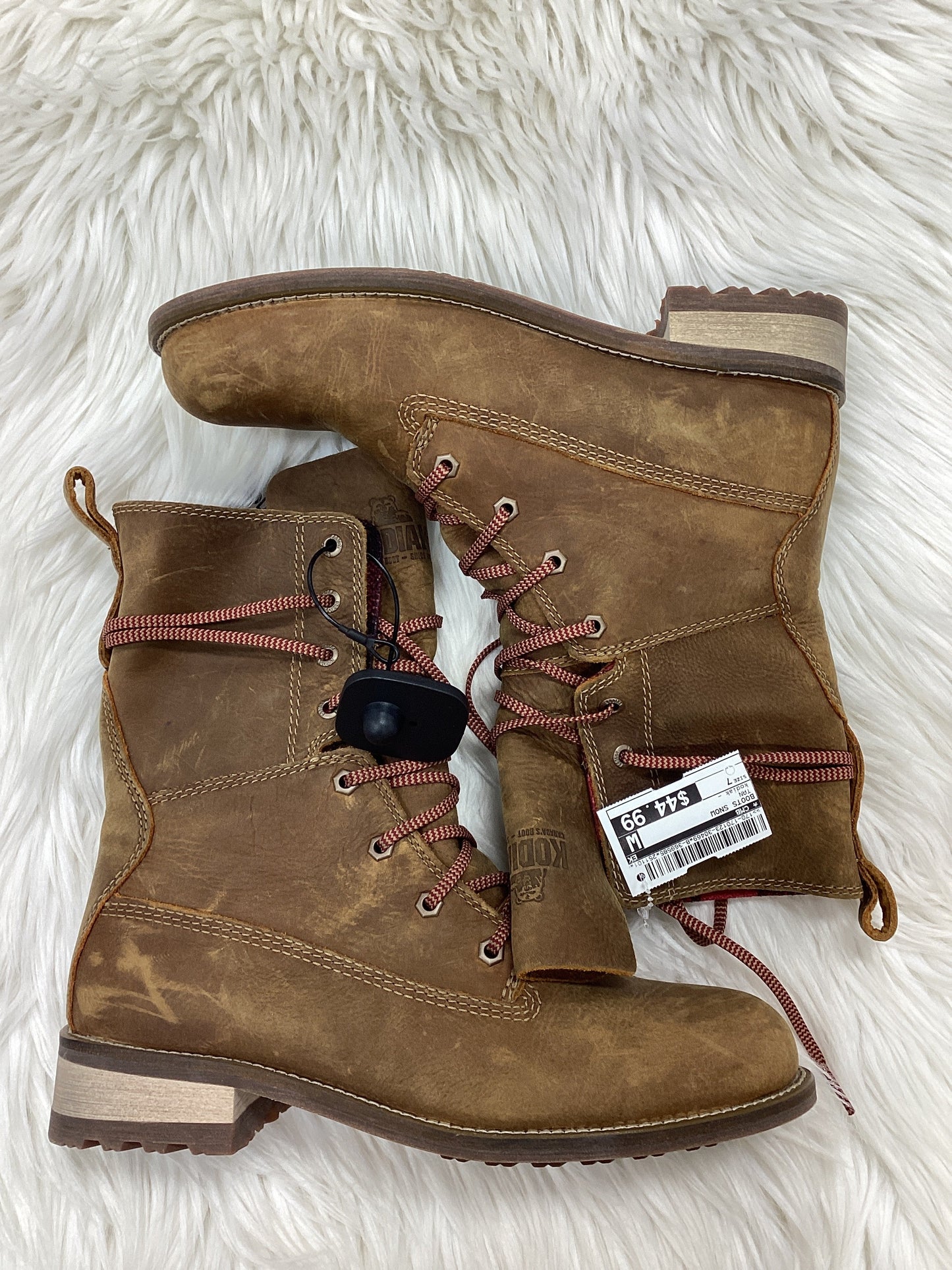 Boots Snow By Cmb In Tan, Size:7