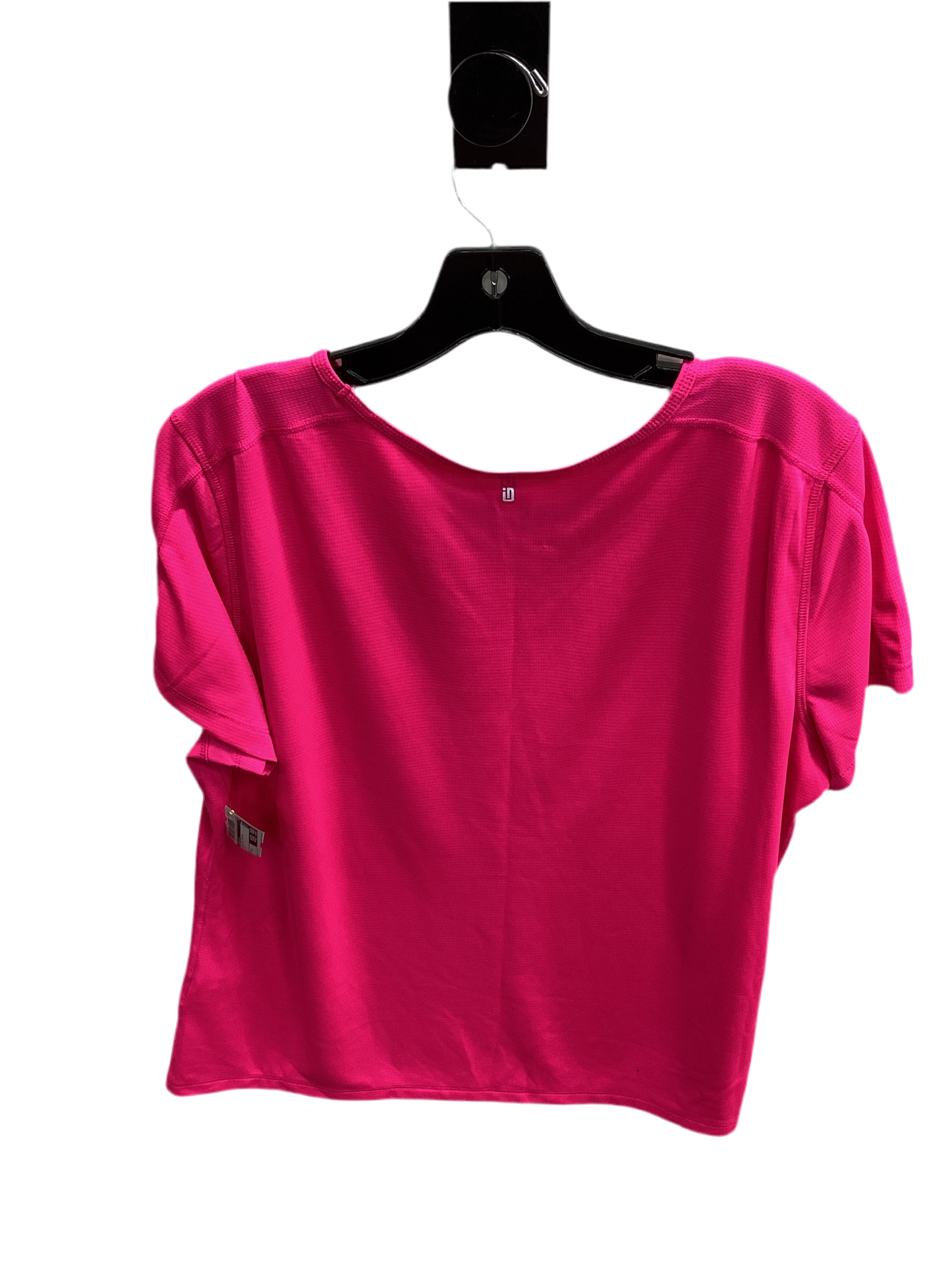 Athletic Top Ss By Ideology In Pink, Size:1X