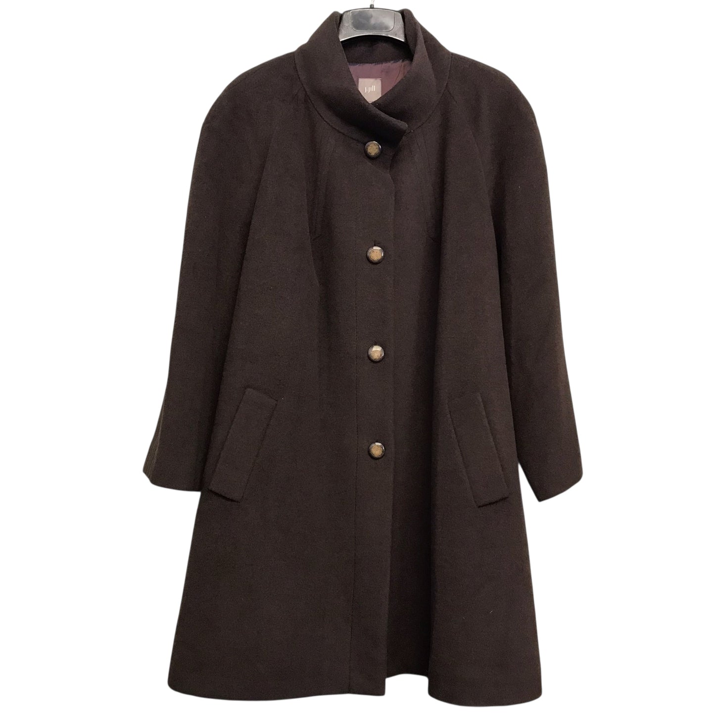 COAT OTHER by J. JILL in BROWN, Size:4X