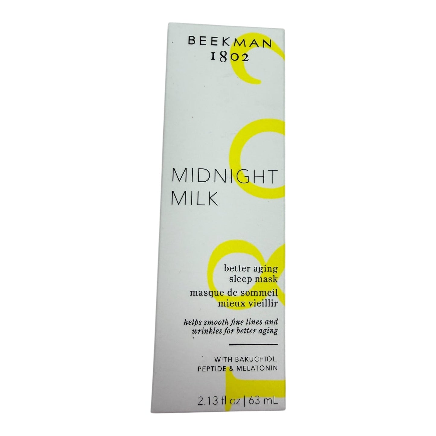 Facial Skin Care In White