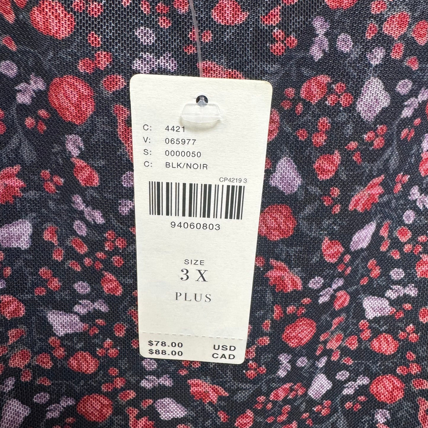 Top Long Sleeve By Maeve In Floral Print, Size: 3x
