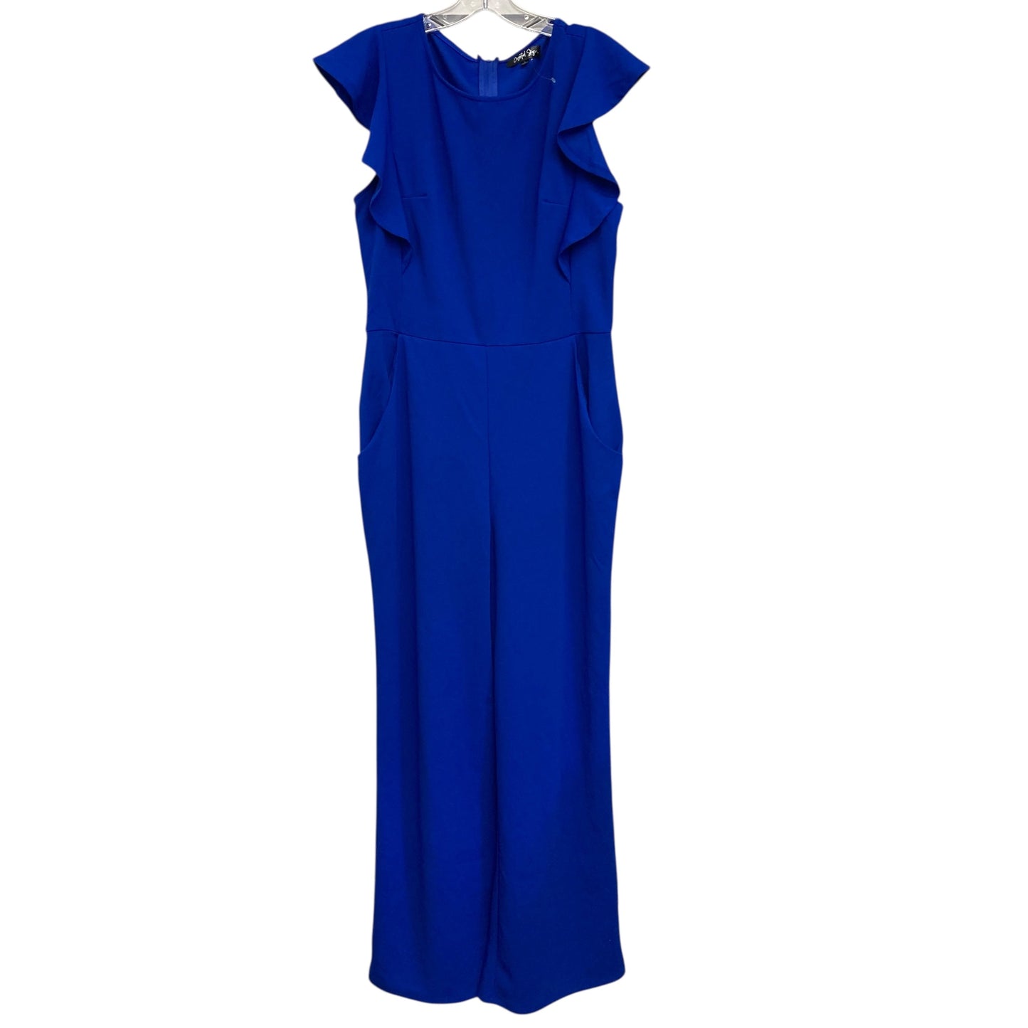 Jumpsuit By Crystal Sky In Blue, Size:L
