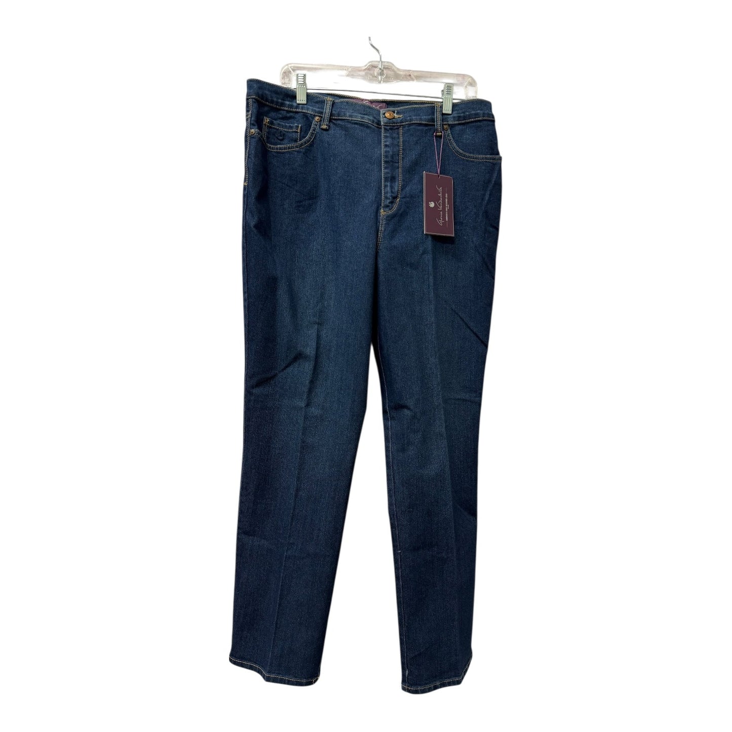 Jeans Skinny By Gloria Vanderbilt In Blue, Size:14