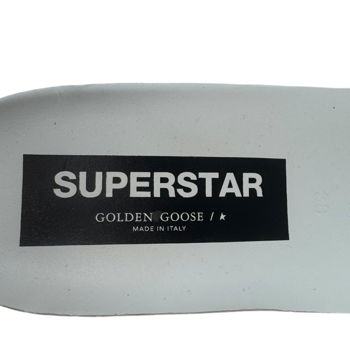 Superstar Private Edition Snakeskin Sneakers Shoes Luxury Designer By Golden Goose In White, Size: 7.5 (IT 38)