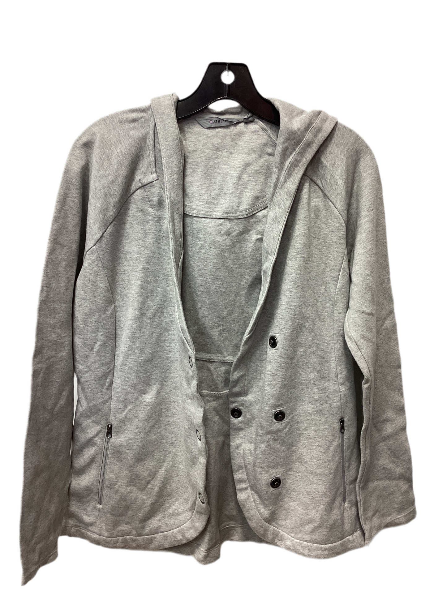 Sweater Cardigan By Athleta In Grey, Size:S