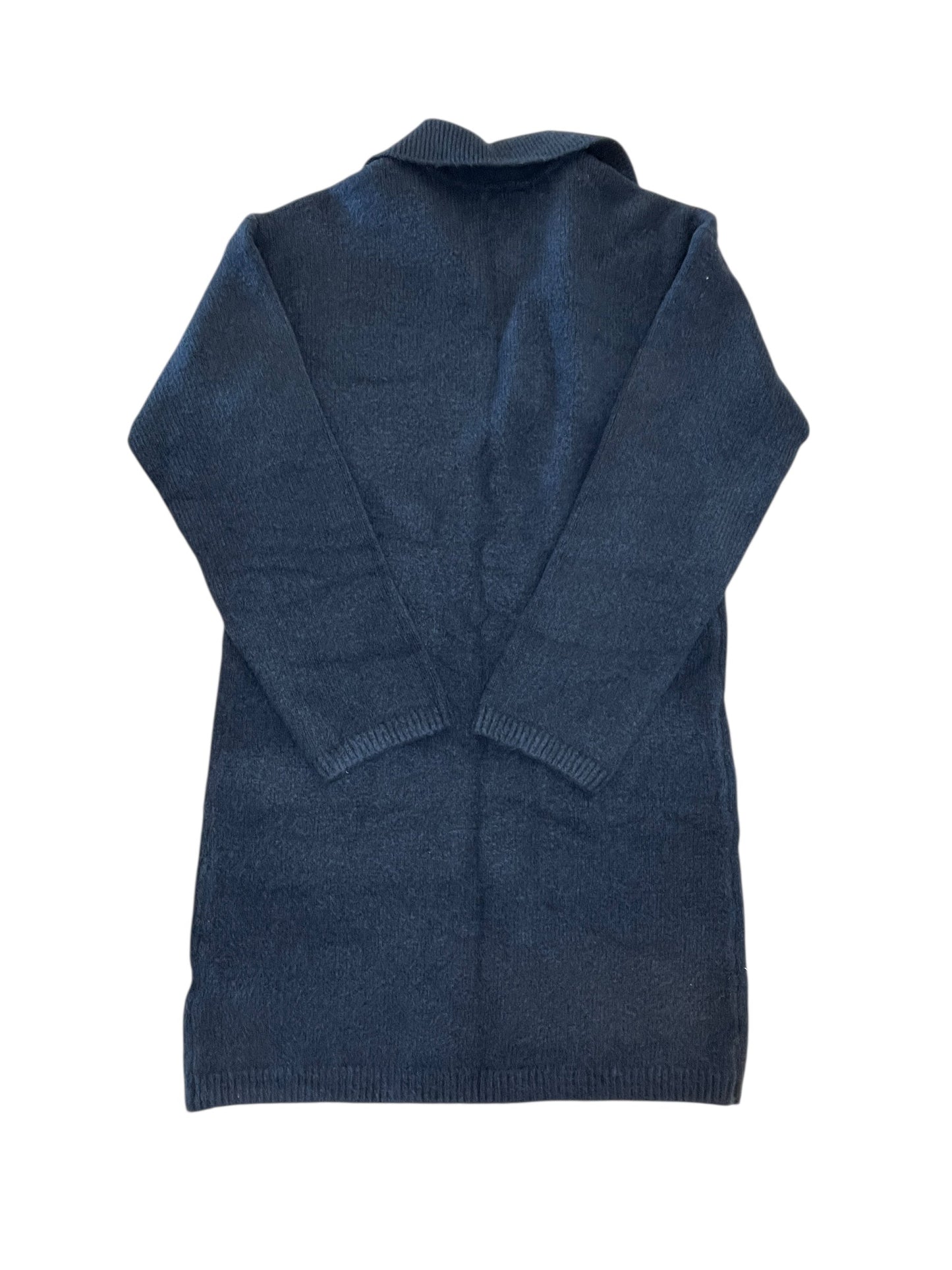 Dress Sweater By Abercrombie And Fitch In Navy, Size:M