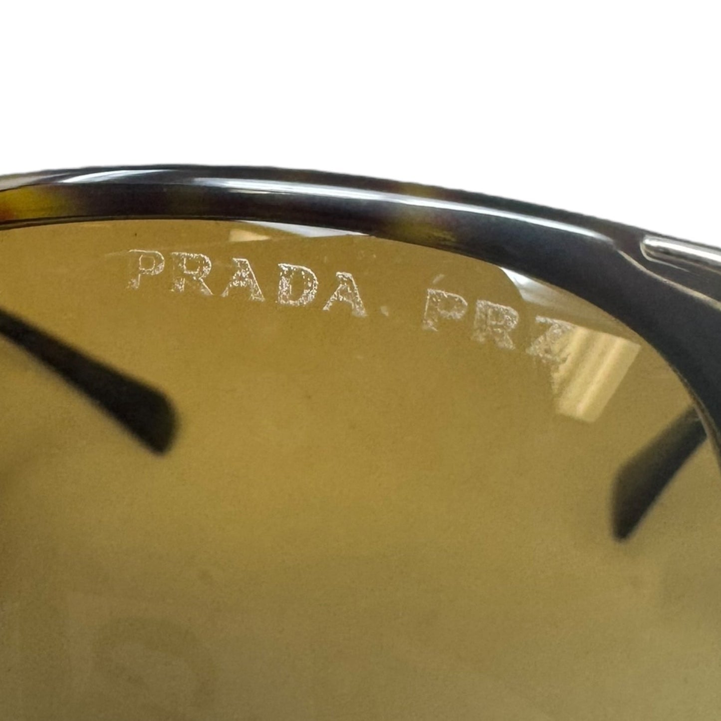 Havana Polar Brown Gradient Sunglasses Luxury Designer By Prada