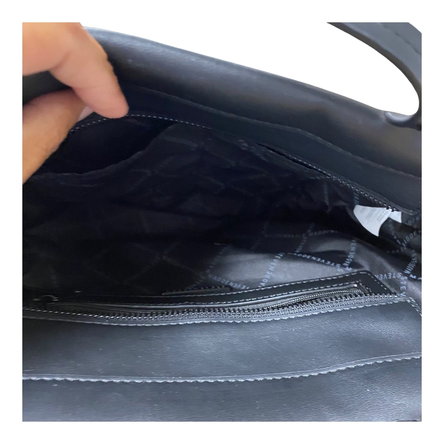 Handbag By Steve Madden In Black, Size:Small