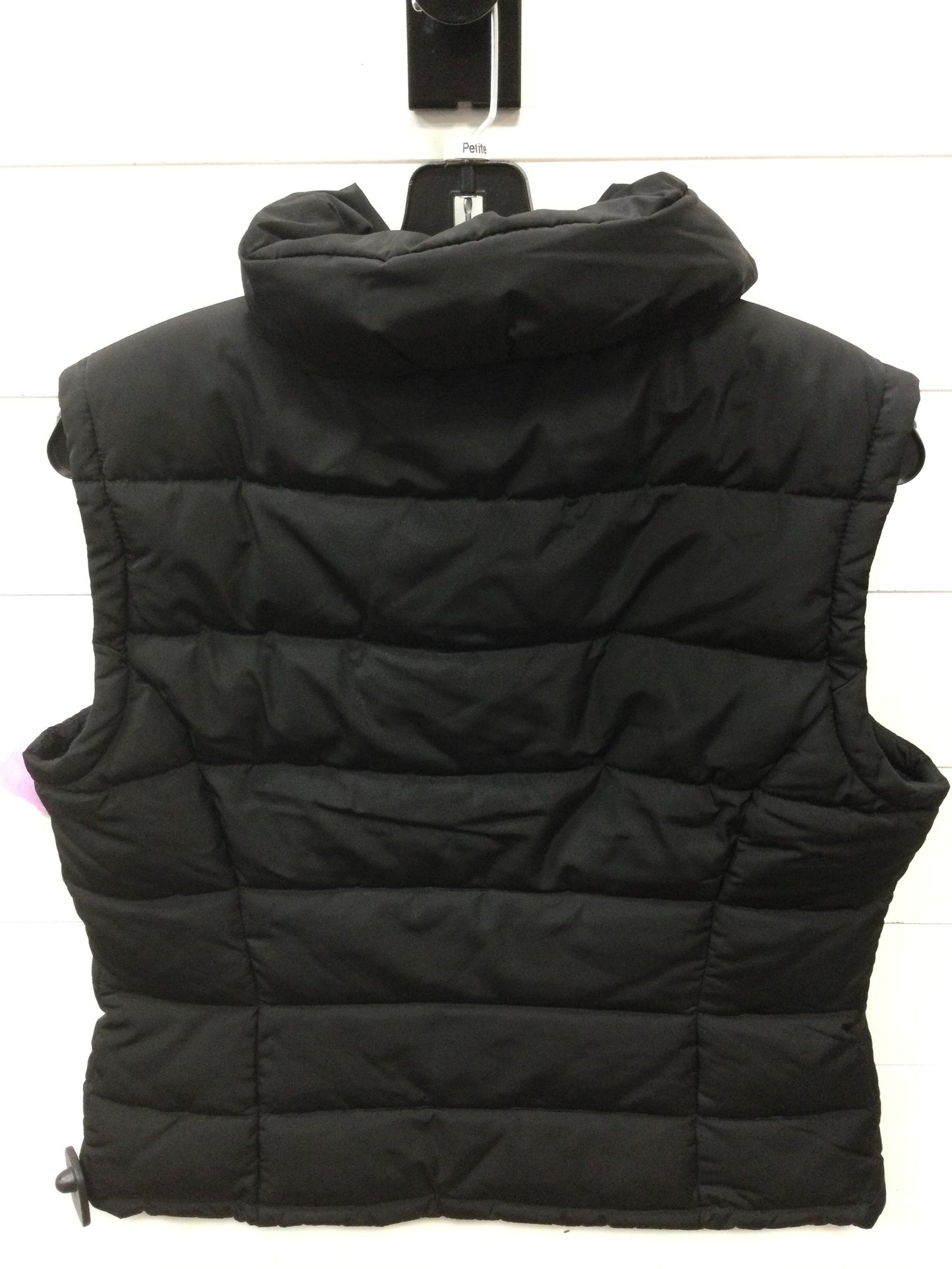 Vest Puffer & Quilted By Calvin Klein In Black, Size:M