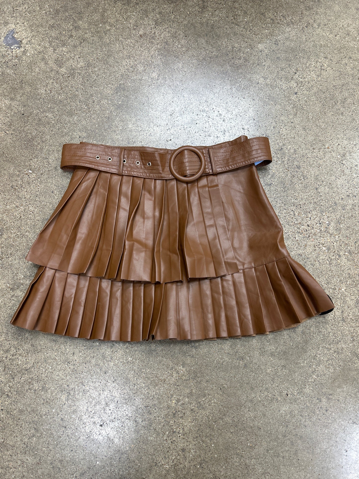 Skirt Mini & Short By Zara In Brown, Size:L