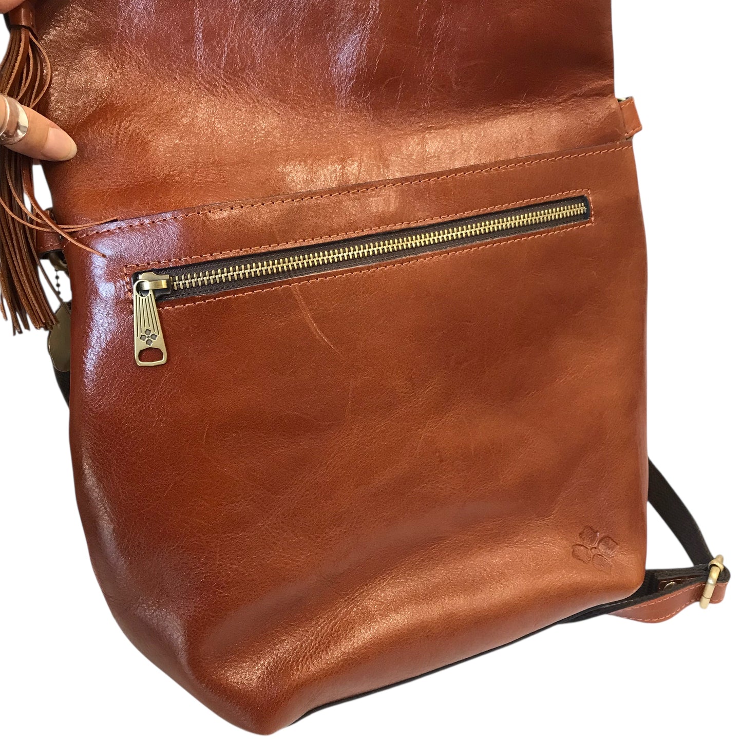 Handbag Designer By Patricia Nash In Brown, Size:Large