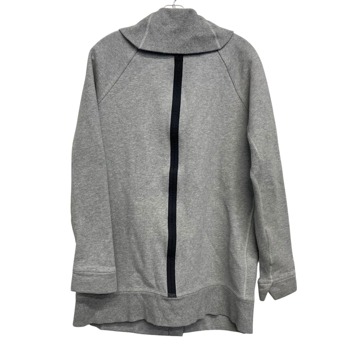 Athletic Sweatshirt Collar By Lululemon In Grey, Size:M