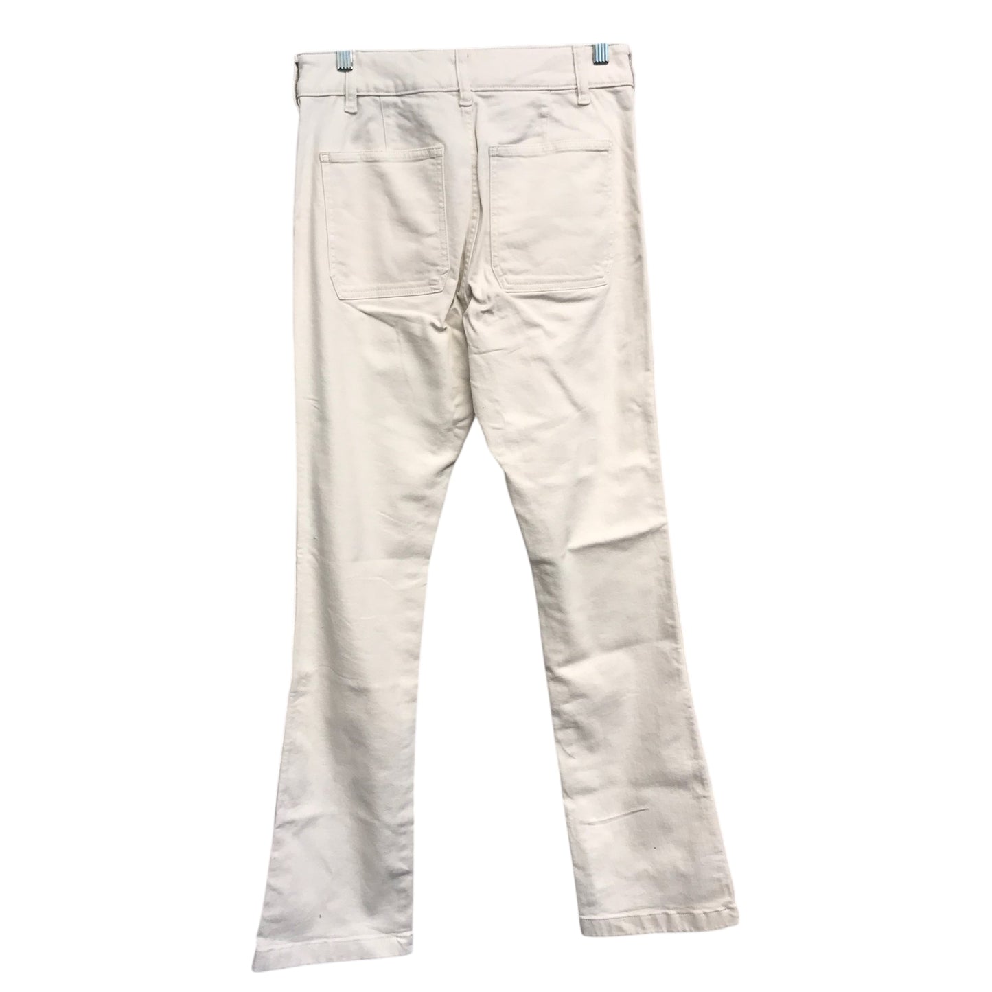Jeans Flared By Lauren By Ralph Lauren In Cream, Size:8
