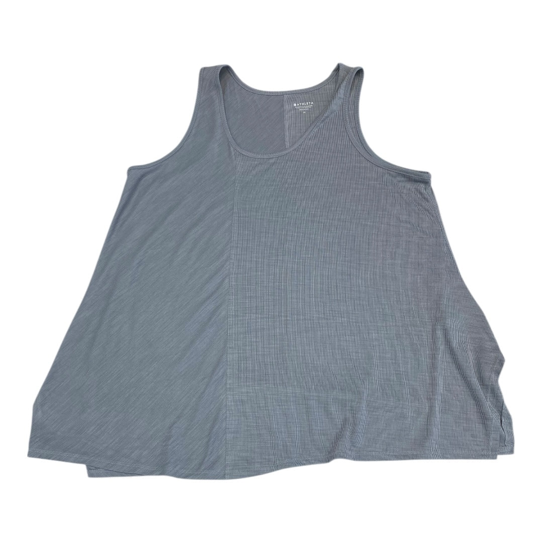 Athletic Tank Top By Athleta In Grey, Size:1X