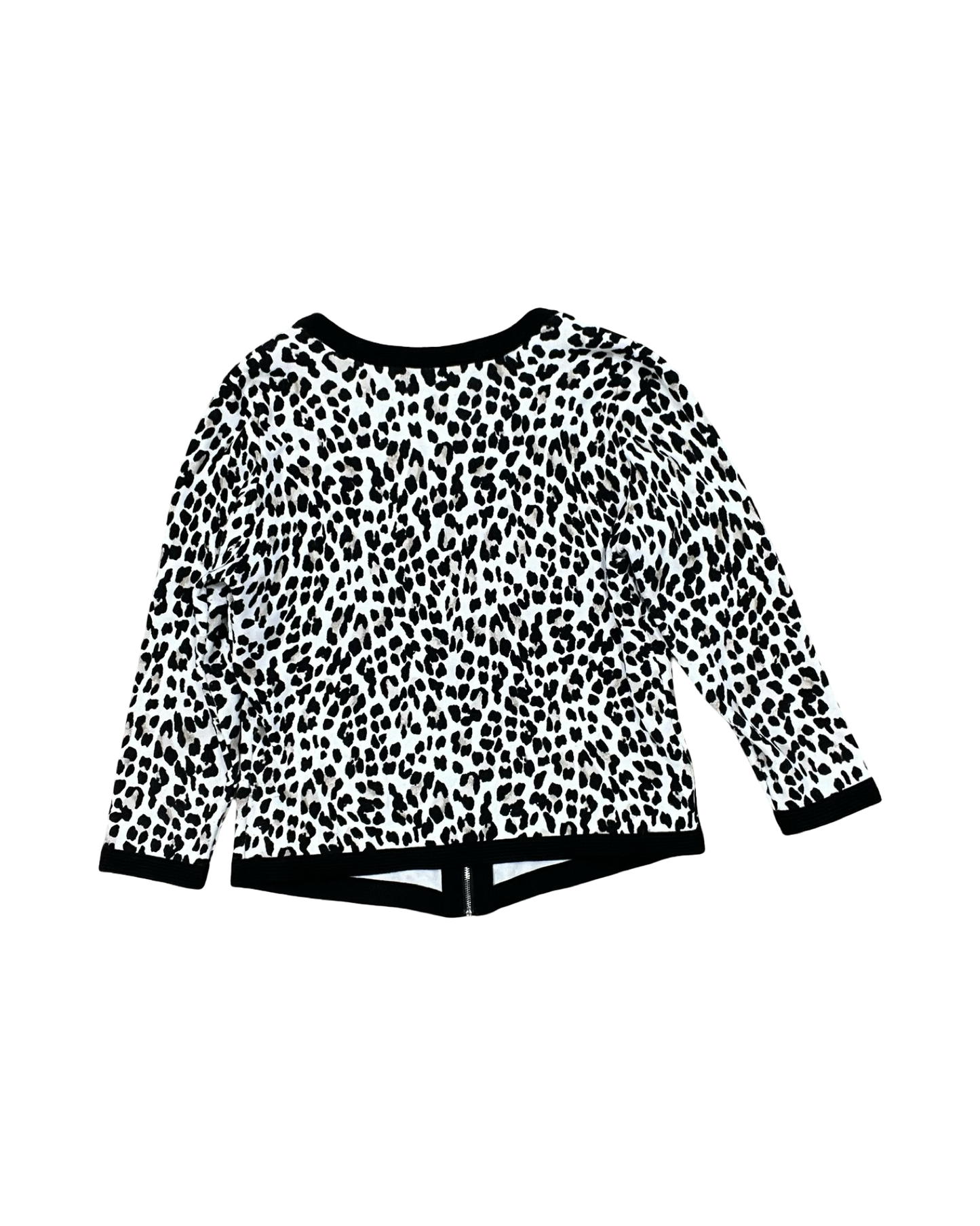 Cardigan By White House Black Market In Animal Print, Size:S