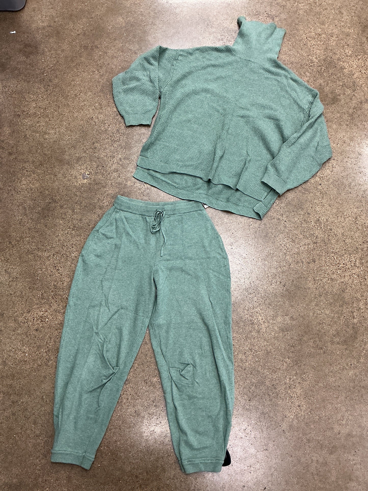 Pants Set 2Pc By Free People In Green, Size:S