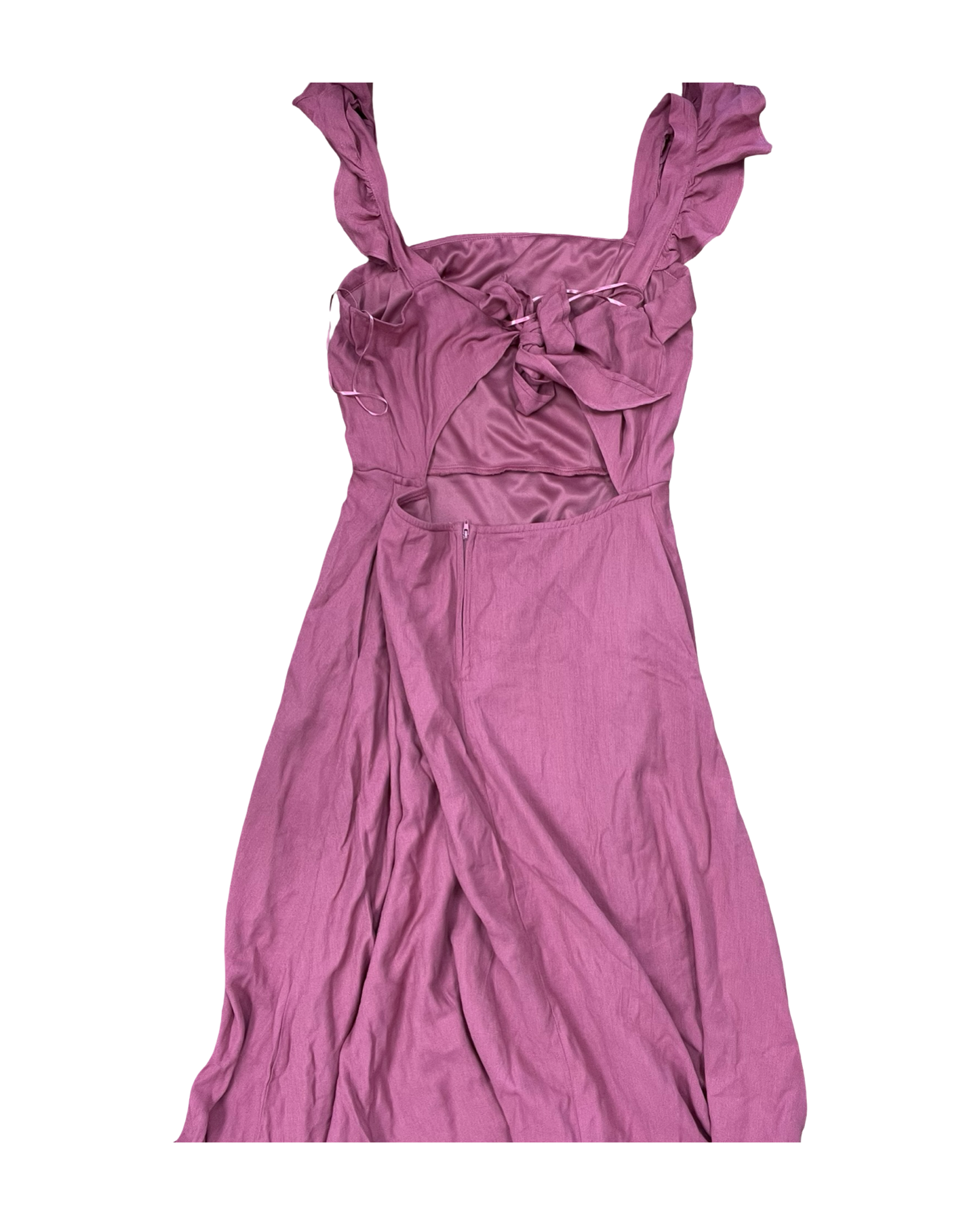 Dress Casual Maxi By Francesca’S In Pink, Size:L