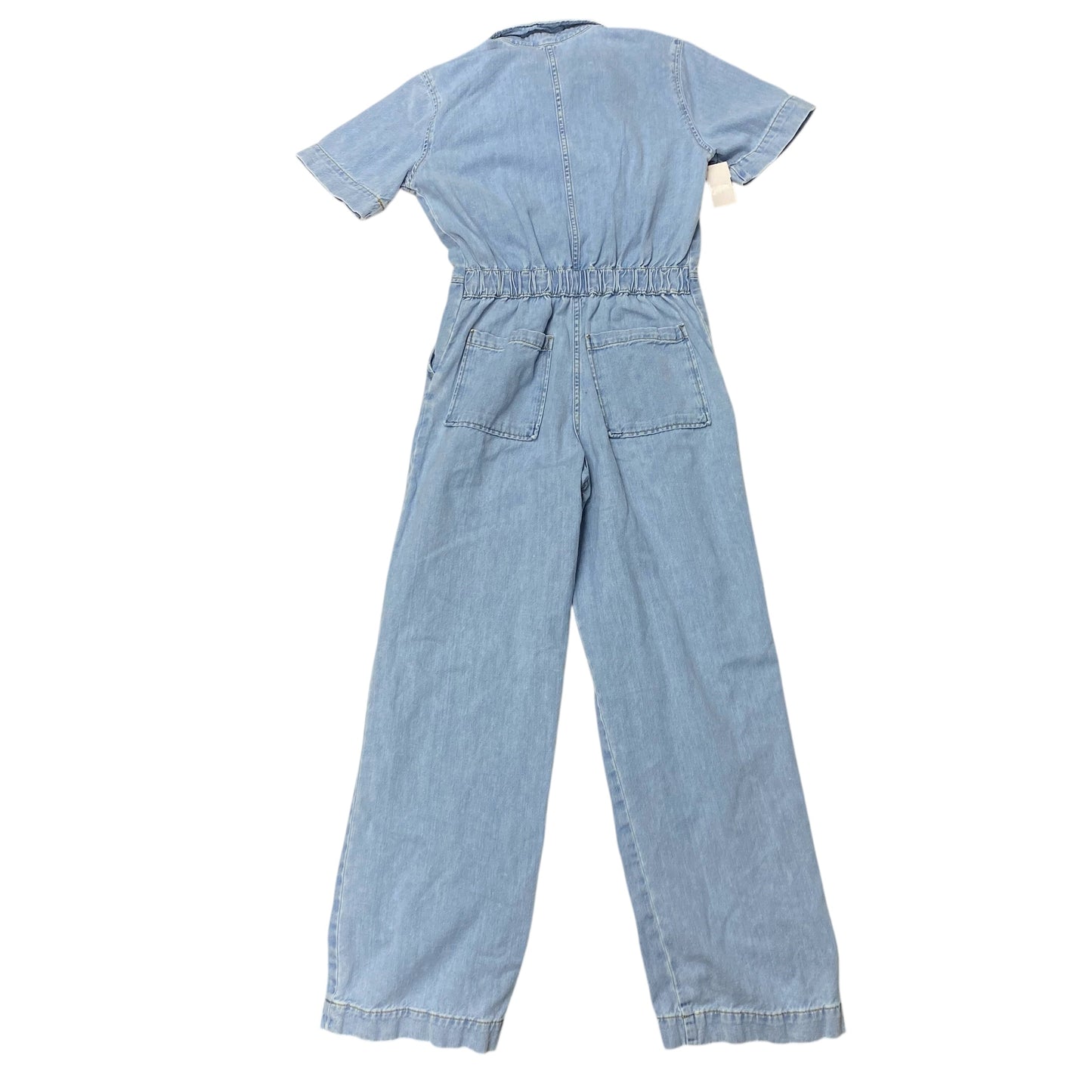 Jumpsuit By Zara In Blue Denim, Size:S
