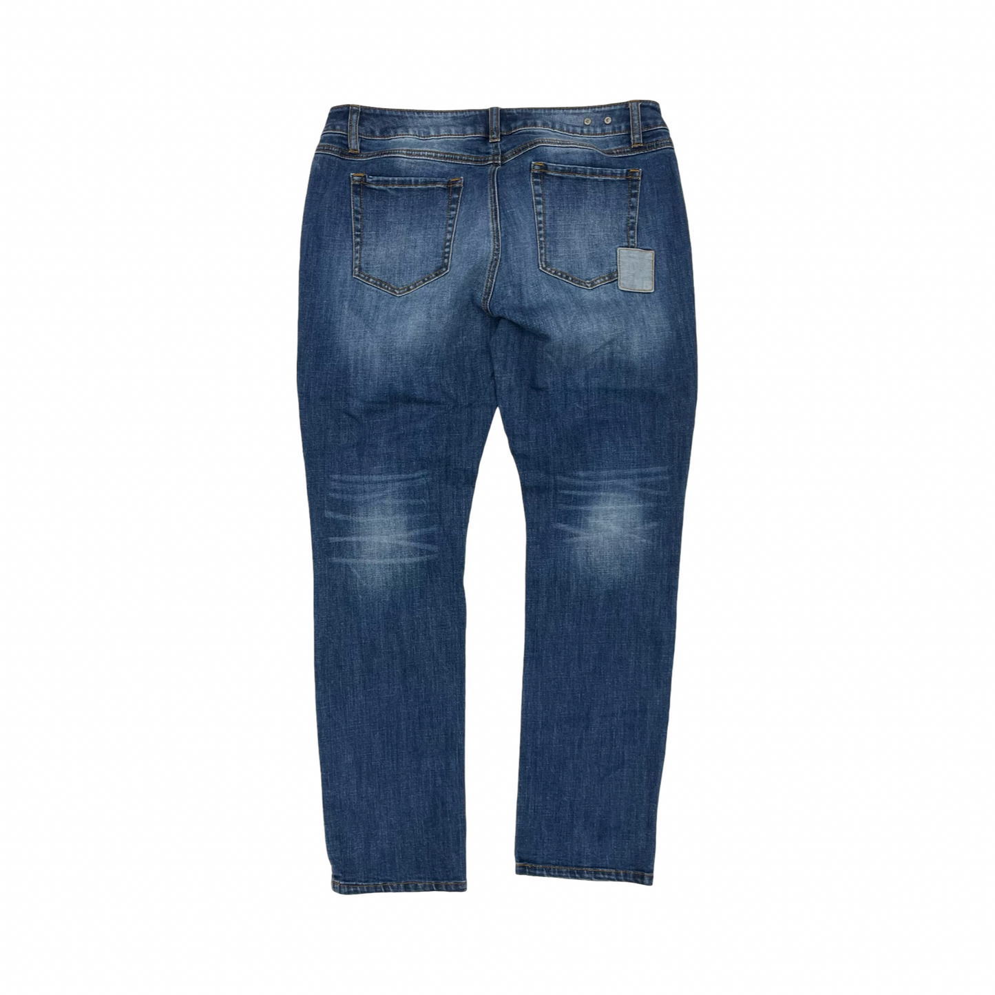 Jeans Boyfriend By Cabi In Blue Denim, Size:10