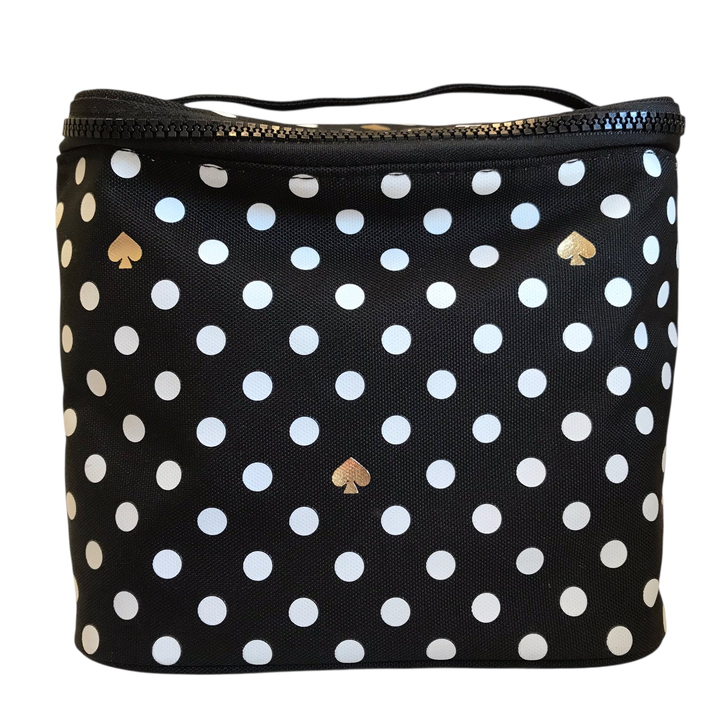 Small Lunchbag Designer Tag By Kate Spade In Polkadot Pattern