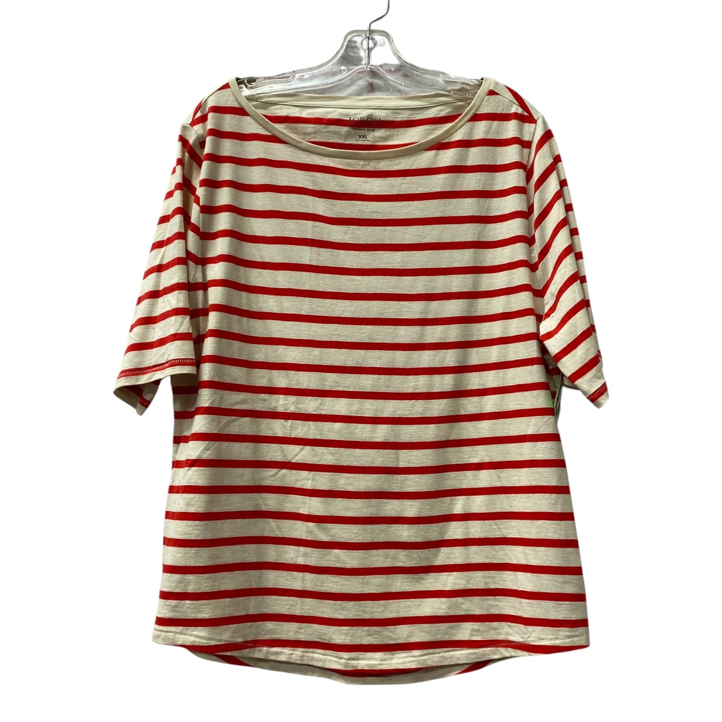 Top Ss By J. Crew In Red, Size:Xxl