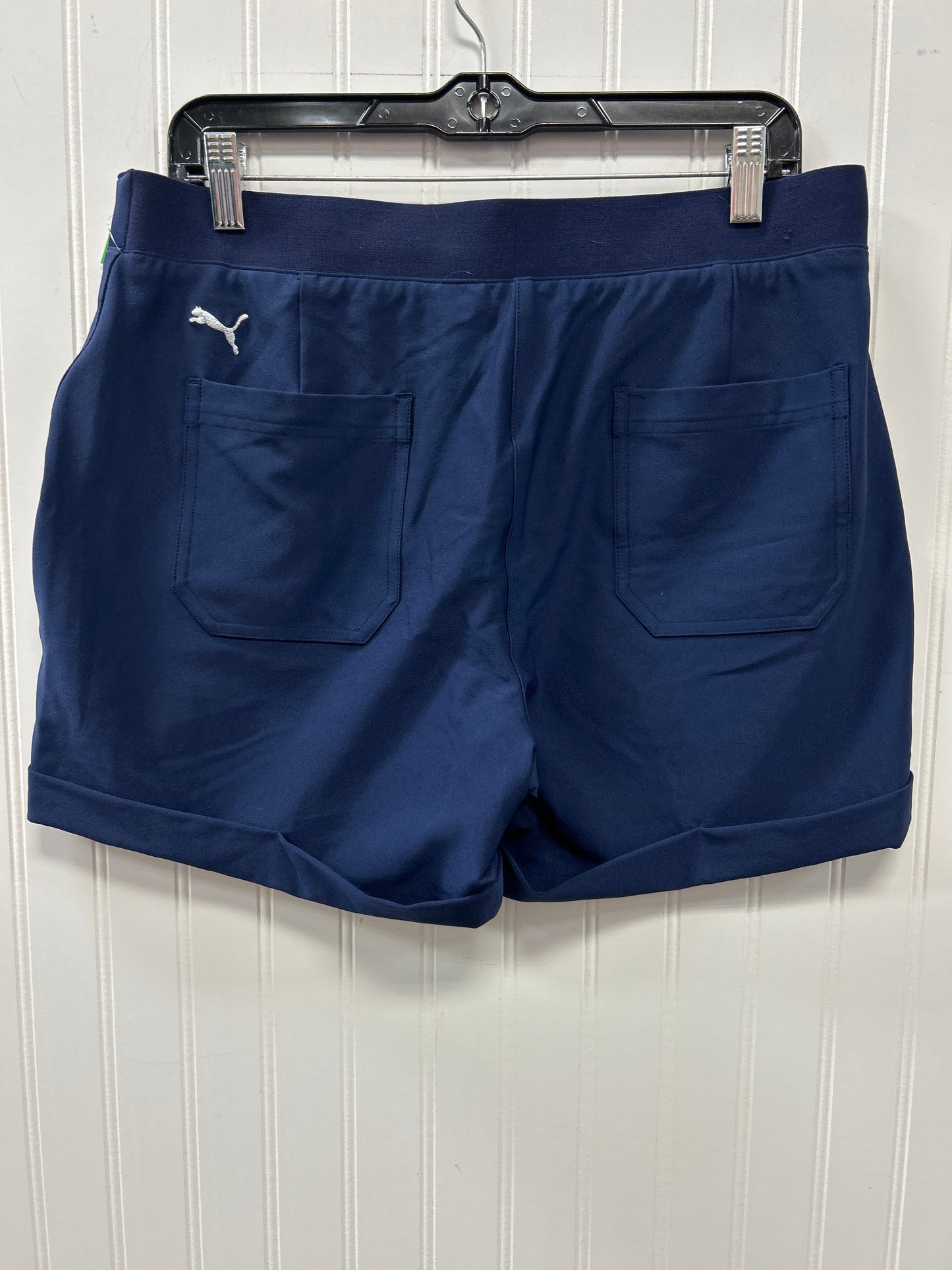 Athletic Shorts By Puma In Navy, Size:L NWT