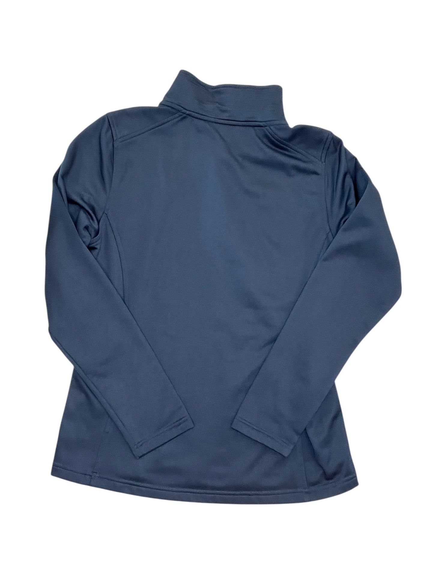 Athletic Top Ls Collar By The North Face In Navy, Size:M