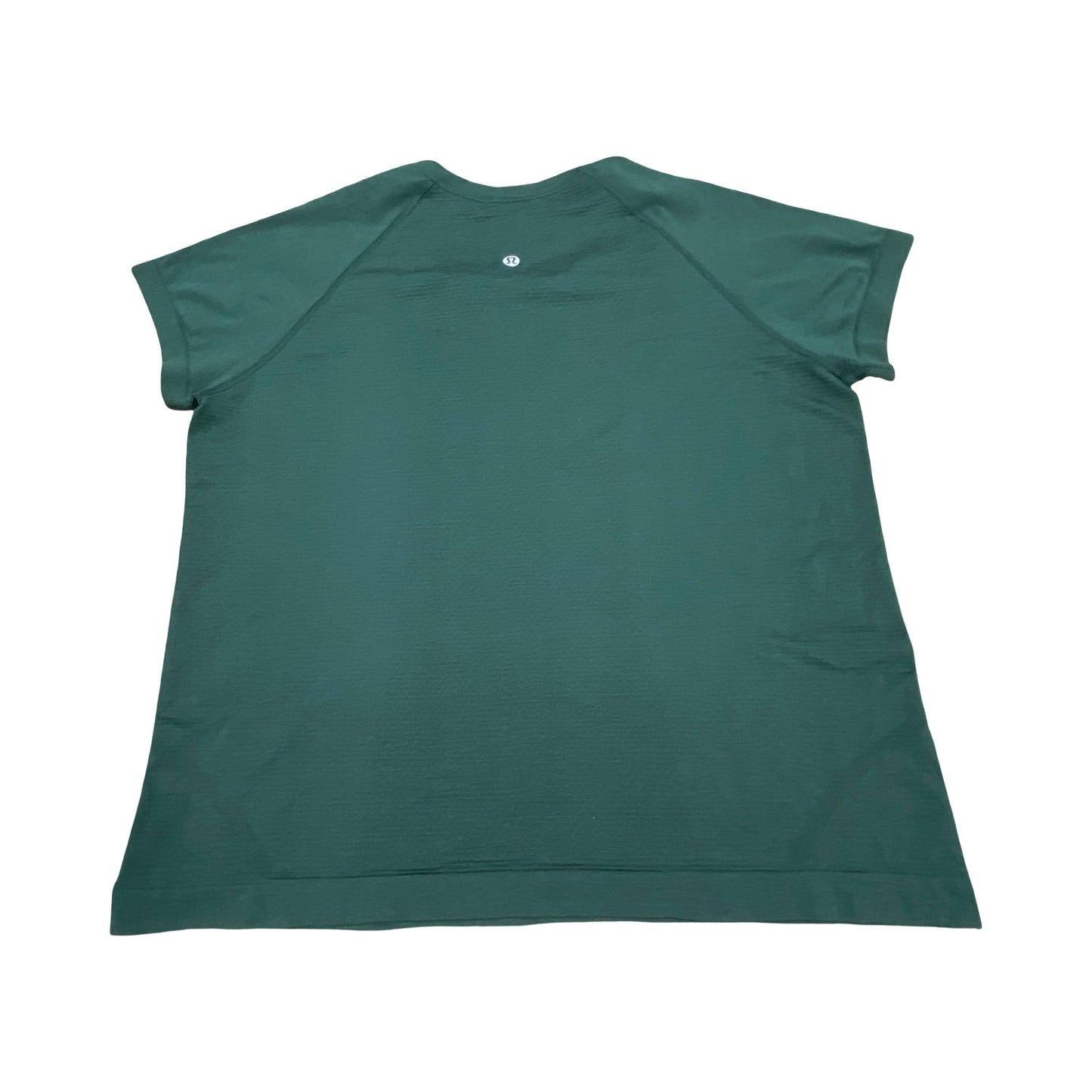 Athletic Top ss By Lululemon In Green, Size:8