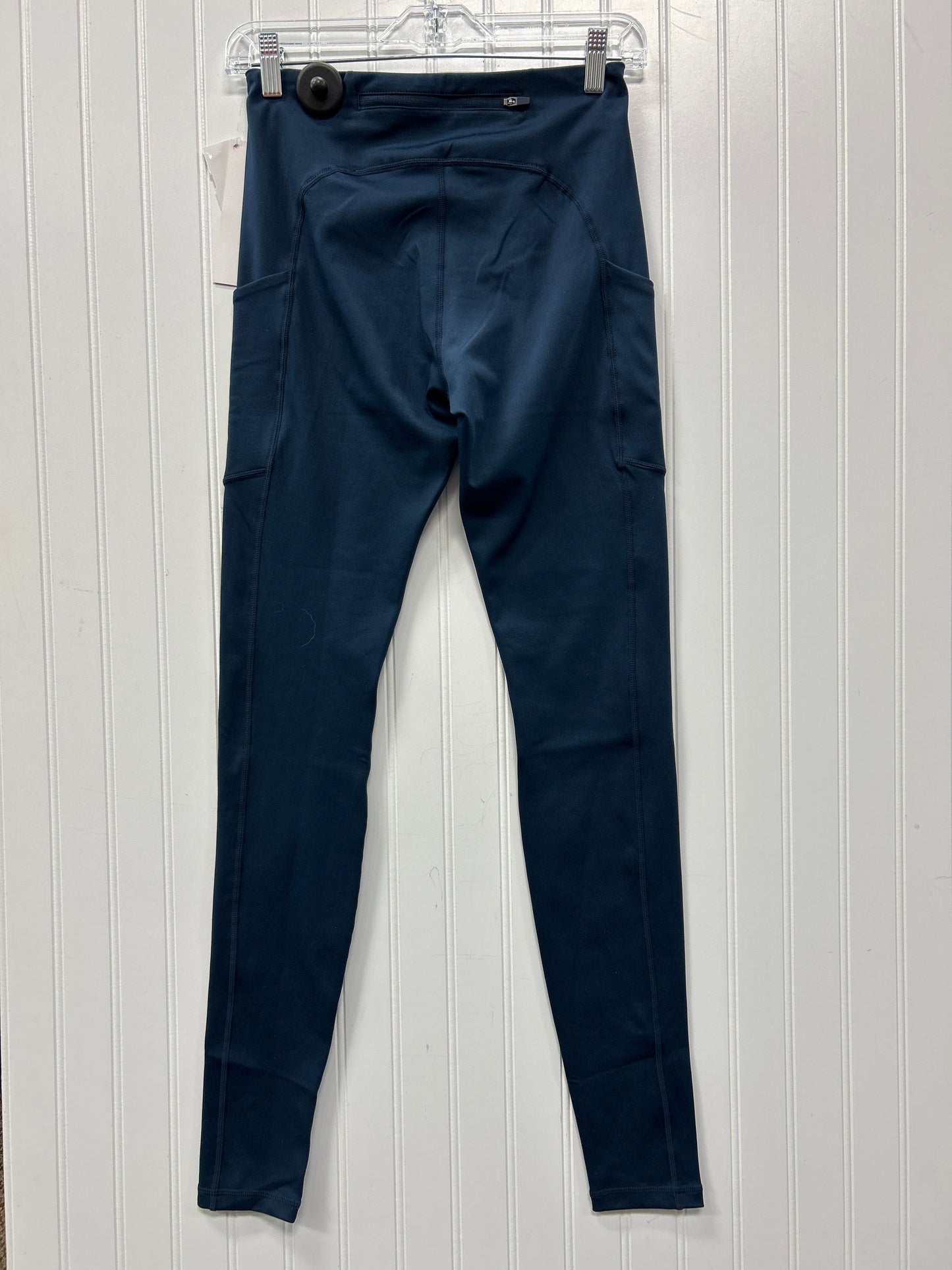 Athletic Leggings By Cmc In Blue, Size:M
